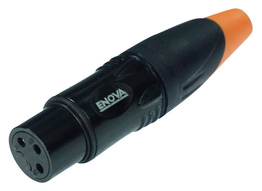 Enova XL23FB-W XLR 3pol Stecker, IP67, female