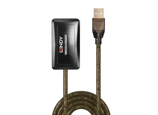 Lindy 42635 USB 2.0 Aktivverlängerungshub, 10m