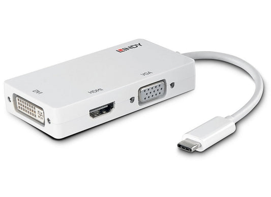 Lindy 43273 USB-C / VGA / DVI / HDMI Konverter