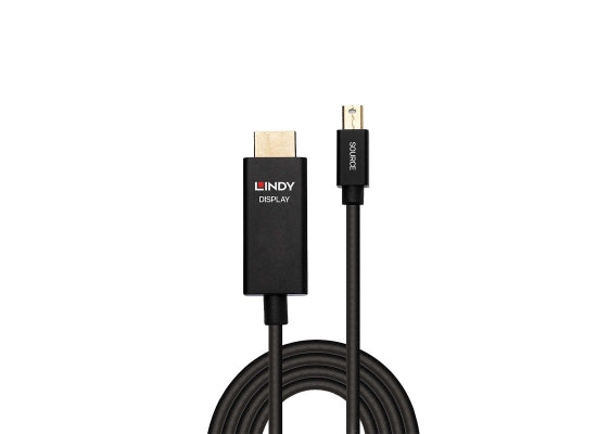 Lindy 40923 Aktives Mini DisplayPort an HDMI Adapterkabel