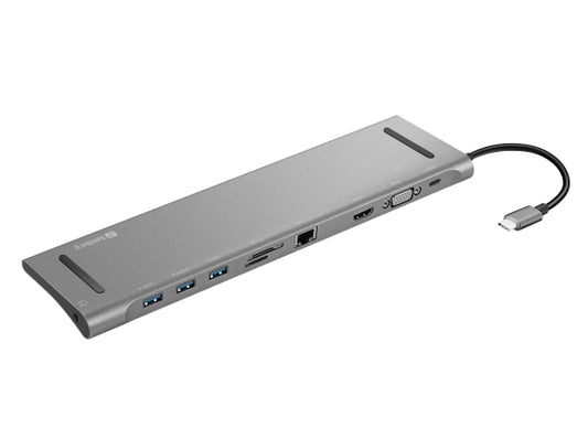 Sandberg 136-31 USB C 10in1 Docking Station