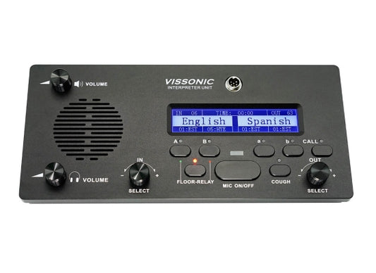 Vissonic Cleacon-D INT64 Interpreter Dolmetscher-Konsole