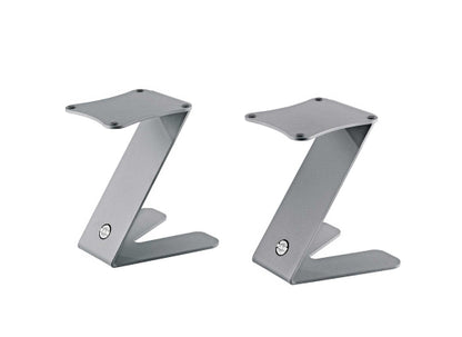 K&M 26773 Z-Stand Studiomonitorstativ 2er Set, Stahl, grau