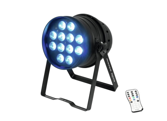 Eurolite LED PAR-64 HCL Hypno Floor Scheinwerfer, schwarz, 12x10W