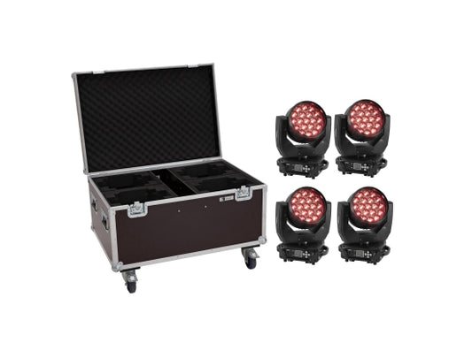 Eurolite TMH X4 Moving Head Wash Zoom 4er SET