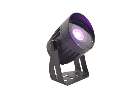 Eurolite LED Outdoor Spot, schwarz, 15W RGBW