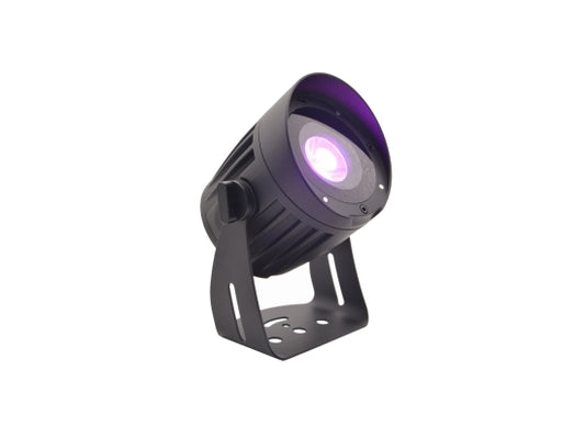 Eurolite LED Outdoor Spot, schwarz, 15W RGBW, QuickDMX