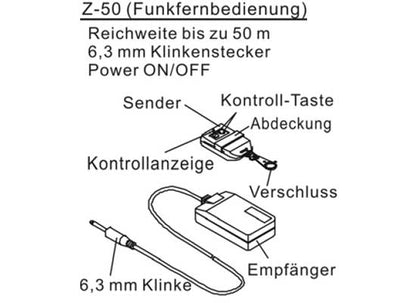 Antari Z 50 Funkfernsteuerung