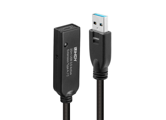 Lindy 43376 USB 3.2 Aktiv Verlängerungskabel, 10m