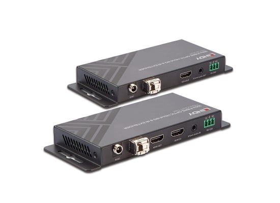 Lindy 38174 Fibre Optic HDMI IR Extender, 4K