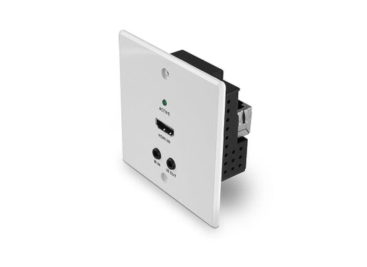 Lindy 38348 HDBaseT EU Wall Plate Extender, 4K