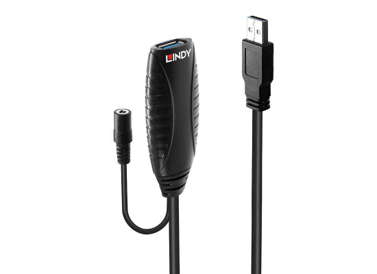 Lindy 43156 USB 3.0 Aktiv Verlängerungskabel, 10m