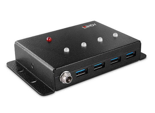 Lindy 43374 USB 3.0 Metall Hub