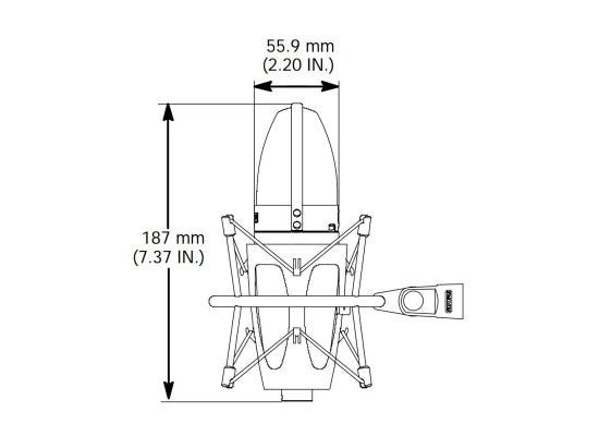 Shure KSM32 SL Großmembran-Studiomikrofon