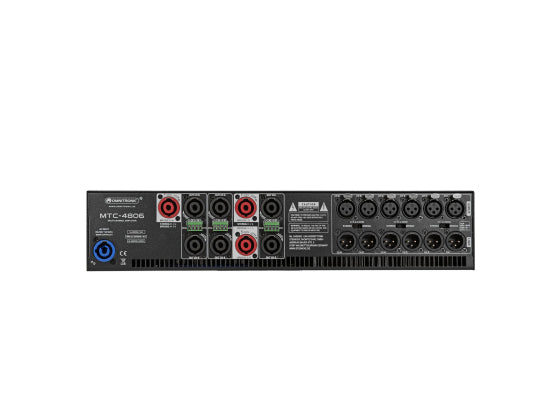 Omnitronic MTC-4806 6-Kanal Endstufe