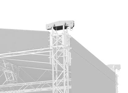 Global Truss F44 Tower Top Überlenk Rollenträger