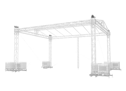 Global Truss F44 Tower Top Überlenk Rollenträger