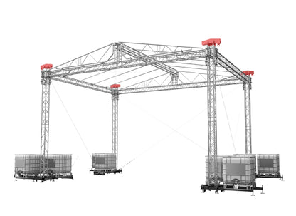 Global Truss F34 Tower Top Überlenk Rollenträger