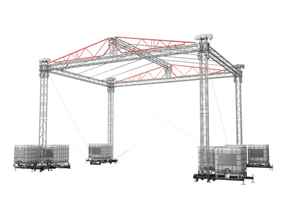 Global Truss 102294 Dachleiter für Double Pitch Roof