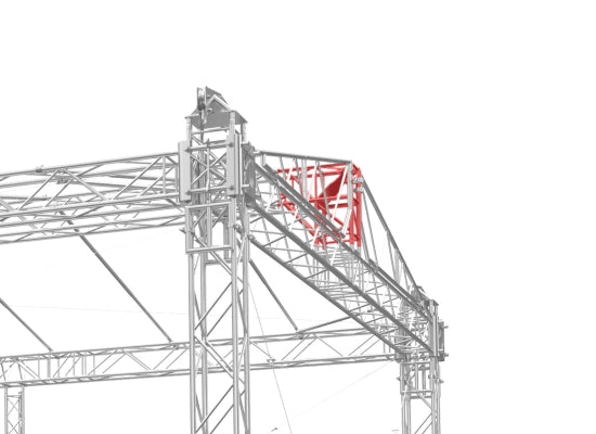 Global Truss F44 Roof Corner Top, für Double Pitch Roof 10x8m