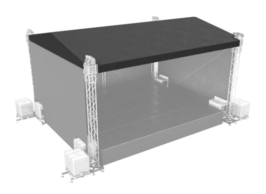 Global Truss Double Pitch Roof 10x8m Dachplane