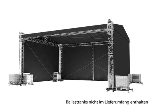 Global Truss Double Pitch Roof 10x8m Giebeldach