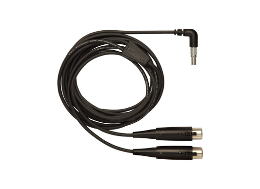 Shure PA720 Adapterkabel, 3.3m, 5pol Lemo auf 2x XLR für P9HW