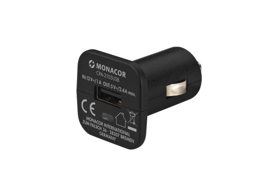 Monacor CPA-2105USB USB-DC/DC-Kfz-Spannungswandler