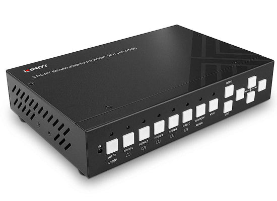 Lindy 32330 5 Port HDMI / USB KVM Switcher, 4K