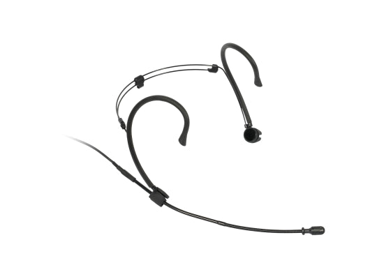 Mipro MU-57H-1P Headset, schwarz, Kondensator, Kugel, IP57, 3,5mm