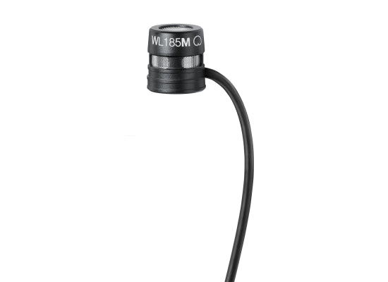 Shure WL185M Lavalier Clipmikrofon, schwarz, Lemo