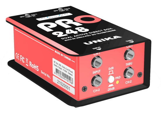 UNiKA PRO-248 Aktiv DI-Box