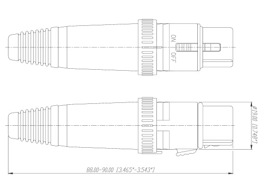 Neutrik NC3FXS