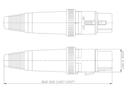 Neutrik NC3FXS