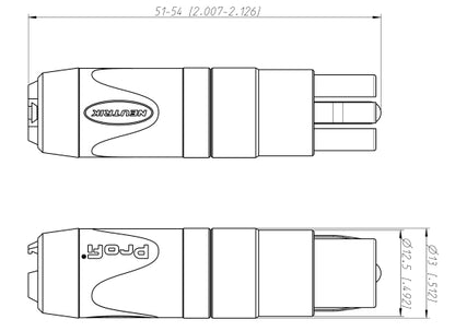 Neutrik NF2CB2 2er Set