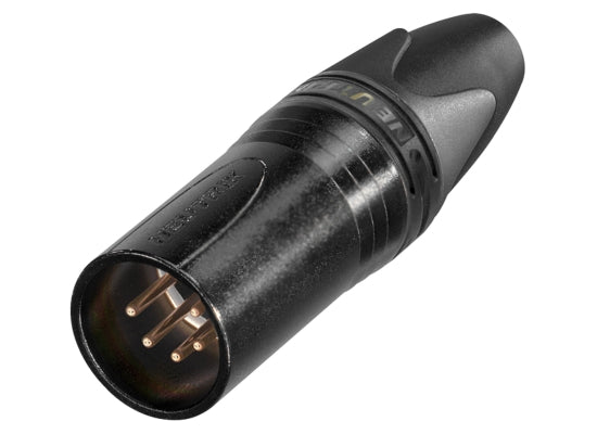 Neutrik NC5MXX-B XLR 5pol Stecker, male, schwarz