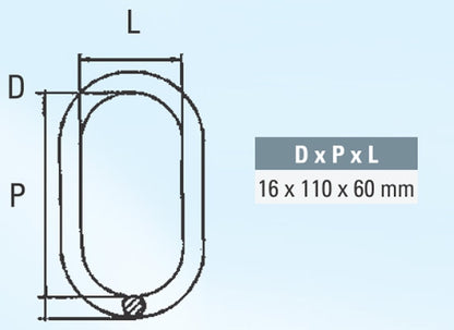 O-Ring 2000kg schwarz