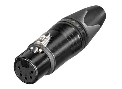 Neutrik NC5FXX-BAG XLR 5pol Stecker female schwarz