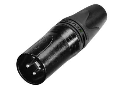 Neutrik NC3MXX-BAG XLR 3pol Stecker male, schwarz