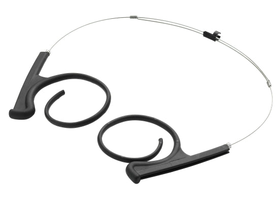 DPA d:fine HE2B12P Zwei-Ohr Headset Ohrhalter, schwarz