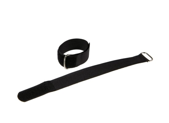 Sweetlight KK ECO Kabelklettband, 16x160mm, schwarz/schwarz