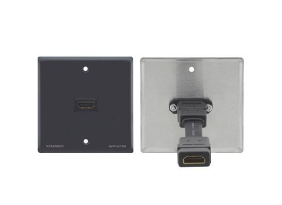 Kramer WP-H1M HDMI Wandplatte, grau