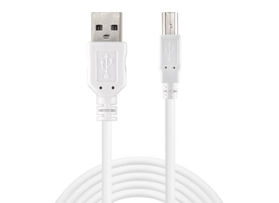 Sandberg 502-78 USB Adapterkabel, 1.8m, weiß