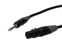 Enova EC-A1-XLFPLM3-5 Audio Adapterkabel, 5m, XLR f./Klinke m.