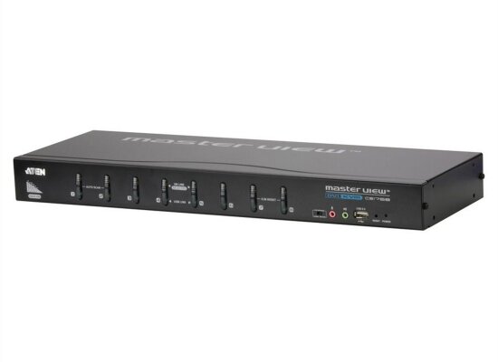 ATEN CS1768 KVM Switch, 8 Ports, DVI/USB/Audio