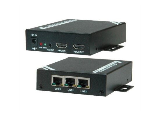 Roline HDMI Sender / Empf&auml;nger Set, 2K, kaskadierbar