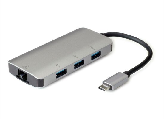 Roline USB Ethernet Konverter / Hub