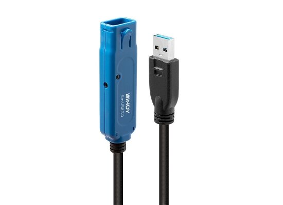 Lindy 43157 USB aktives Repeater Kabel, 10m