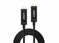 Lindy 38501 Hybrid Video USB C Kabel, 5m