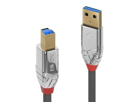 Lindy 36660 USB-Kabel, 0.5m, Cromo Line